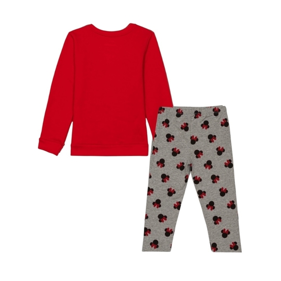Best friends Minnie & Mickey set Sweatshirt and legging size 2T - Picture 3 of 6